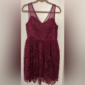 Adrianna Papell Floral Dress 10